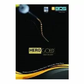 MICRO MEGA Hero Gold Rotary Files (Pack of 6) - ORAL HEALTHCART